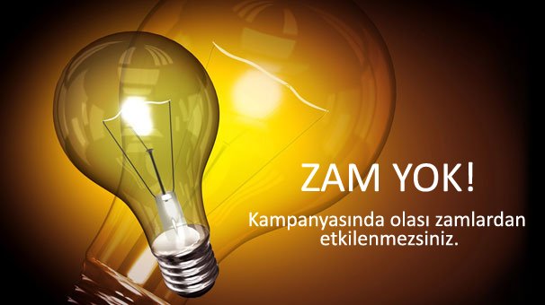 Avrupa Elektrik Zam Yok Kampanyası