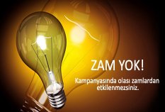 Avrupa Elektrik Zam Yok Kampanyası